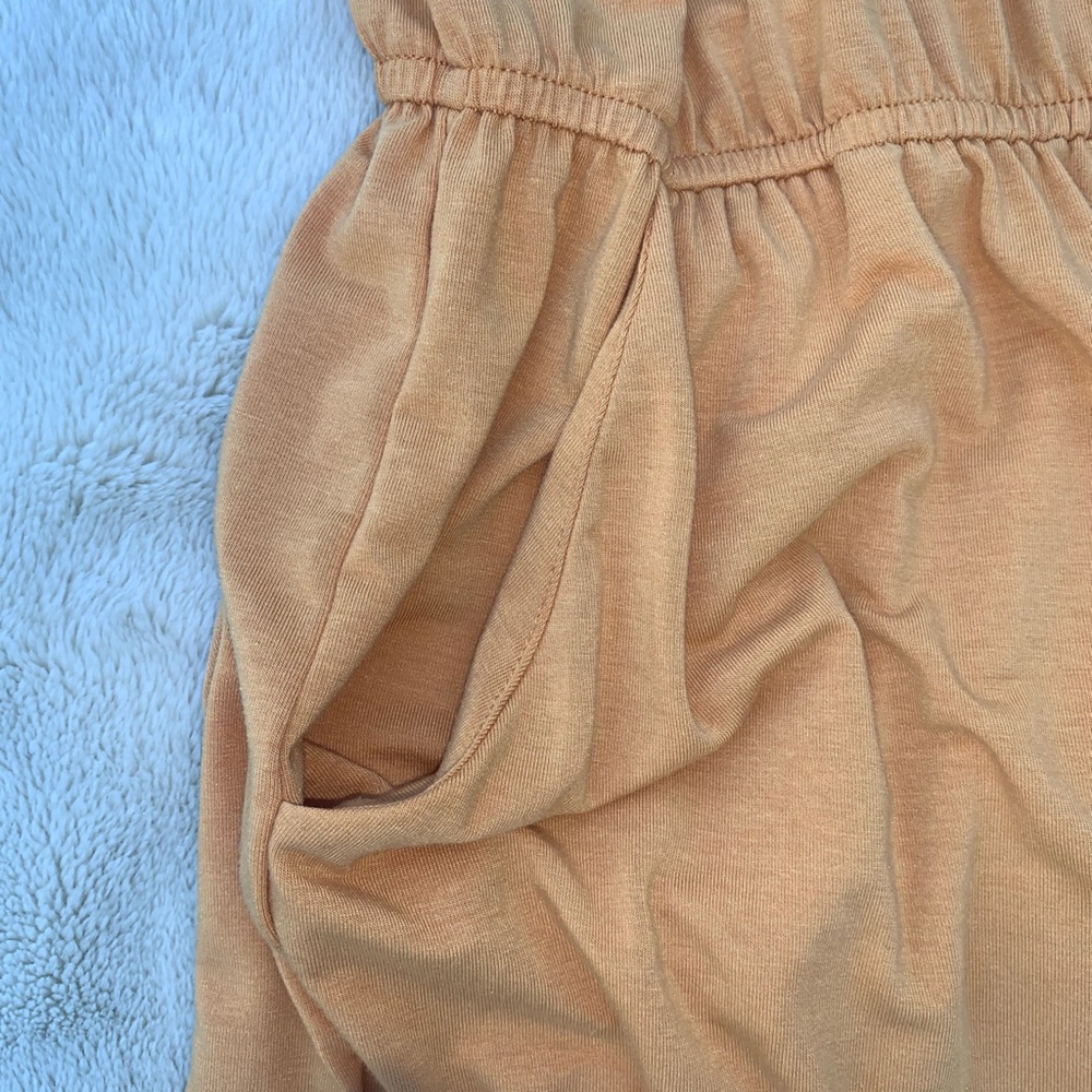 Zenana Premium new without tags goldenrod romper XL - Picture 4 of 8